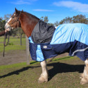 Clydesdale Rainsheet Heavy Horse Rugs Blue|Horse Rugs | LOVE MY HORSE - Australia